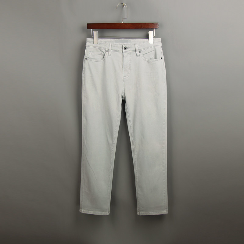 彩色糖果色薄款牛仔裤女