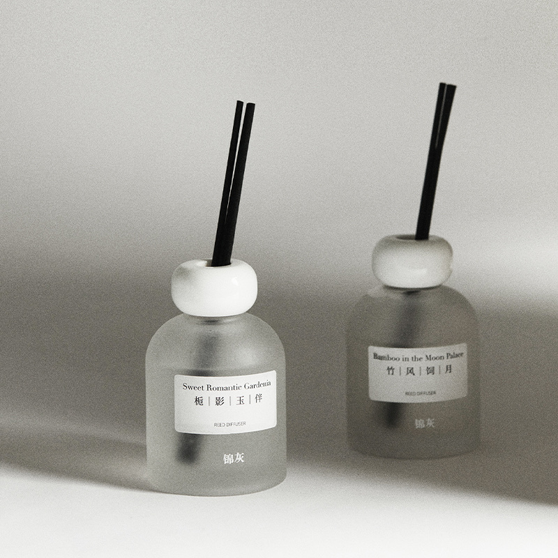 锦灰竹子扩香栀子花无火香薰