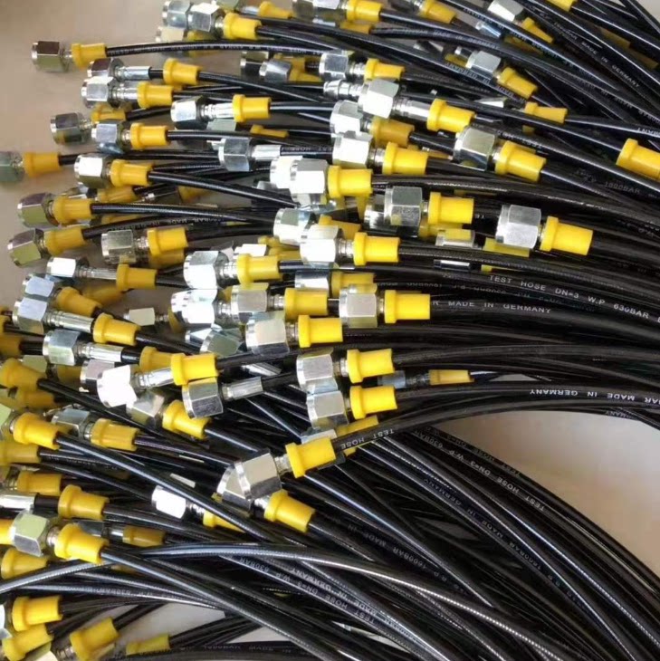 加工定制压力表线压力表管高压测压软管总成测压力表线小细油管