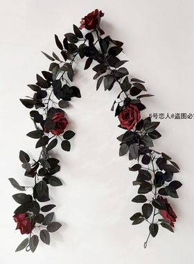 仿真装饰玫瑰藤藤蔓花