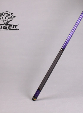 台球杆12mm美国TIGER炽虎牌C2-1PW线把实木中八球桌球美式九球杆