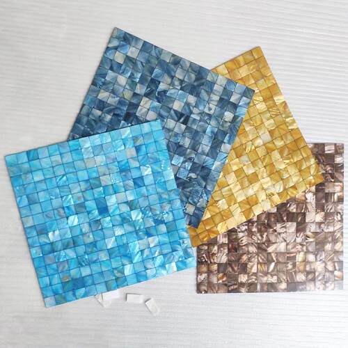 天然贝壳马赛克瓷砖装饰品