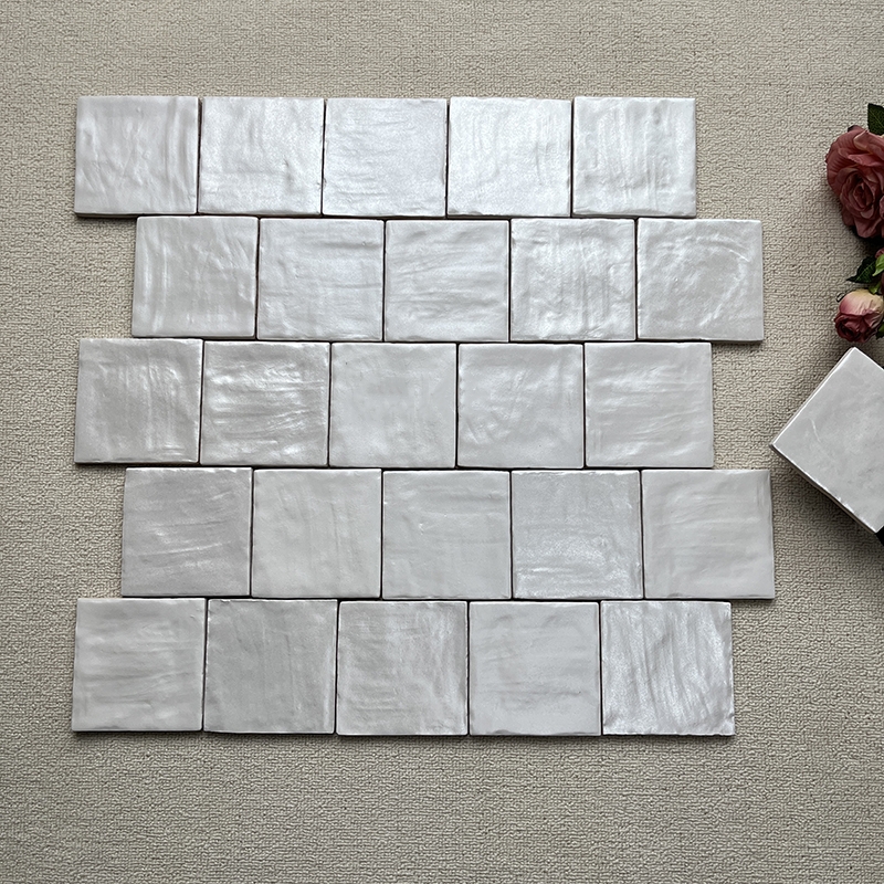 西班牙风格厨房墙砖釉面手工砖