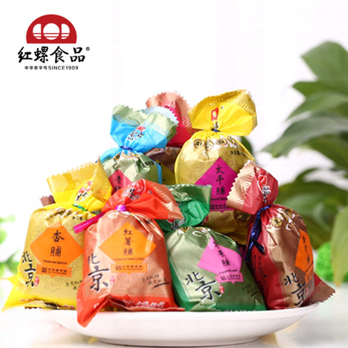 北京果脯什锦红螺食品500g