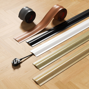 pvc明装 饰神器理线槽盒自粘遮丑光纤槽 电线走线槽隐形网线明线装