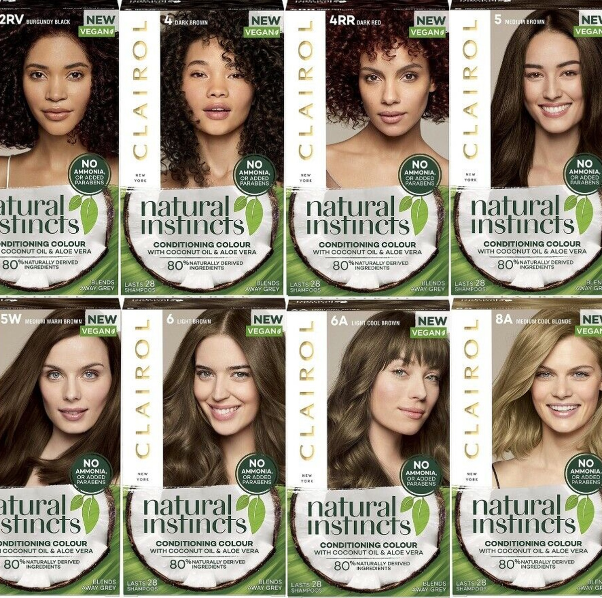 英国Clairol Natural Instincts Hair Dye半永久性染发剂