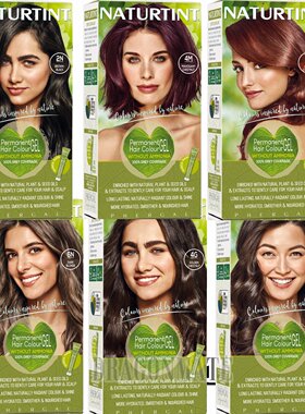 英国Naturtint Permanent Hair Blonde Colour 1 - 10染发金黄色