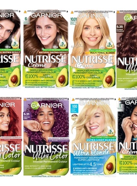 英国Garnier Nutrisse Creme Ultra Colour Color Hair Dye染发剂