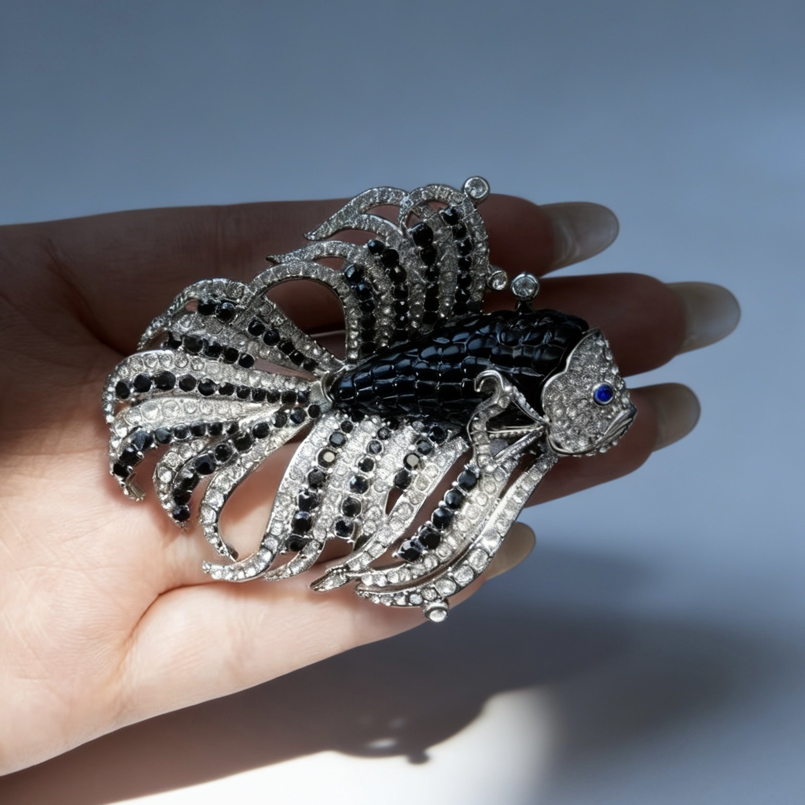 中古风高级感复古镀真金胸针鱼胸针高品质,饰品/流行首饰/时尚饰品新,胸针,淘宝优惠券,粉丝福利购,淘宝优惠卷