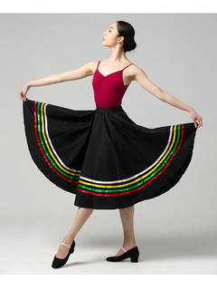 陈婷性格舞服芭蕾性格舞裙儿童成人英皇考级舞蹈长裙练功裙土风裙