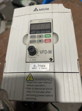 变频器VFD007M43B/075KW/380V 备件/咨询