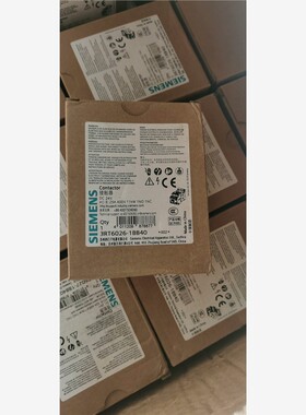 全新西门子接触器3RT6026-1BB40直流DC24V 备件/咨询
