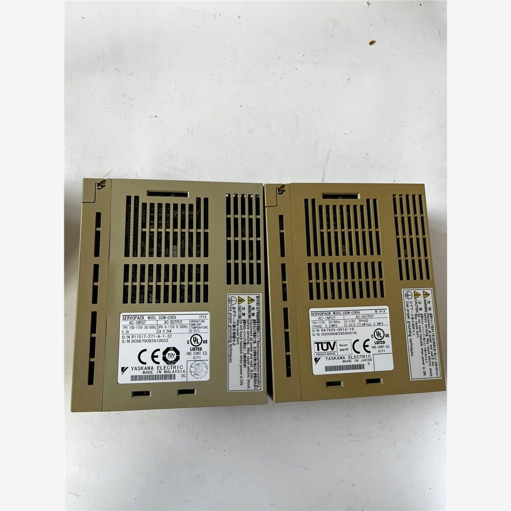 SGDM-02BDA二手安川伺服驱动器，成色如图质量包好 备件/咨询