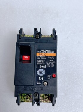 原装正品FUJI富士空气开关断路器件SA32C 20A 备件/咨询