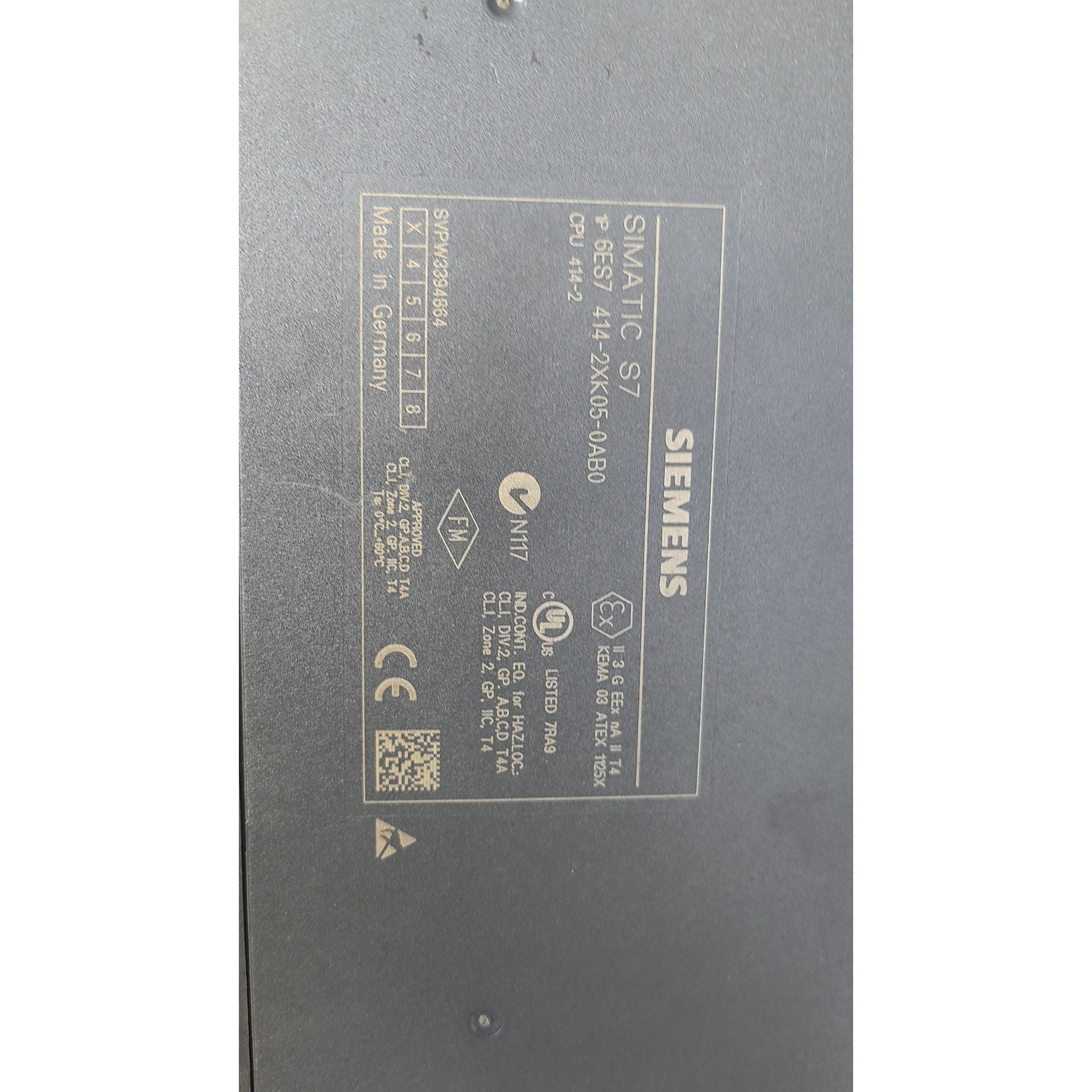 6ES7 414-2XK05400plc模块c 备件/咨询