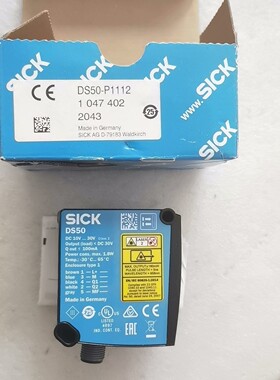 全新原装SICK西克/施克 DS50-P1112 10474 备件/咨询