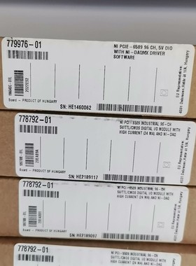 NI PCIE-6509  PCI-6509 原装正品全新 备件/咨询