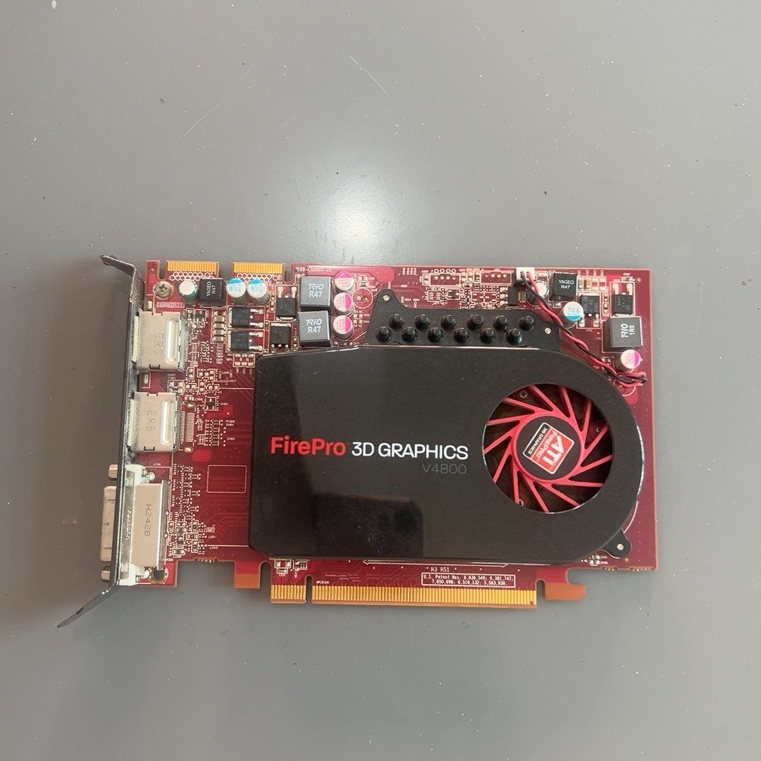 Firepro V4800专业绘图显卡实拍图仅一块1 备件/咨询