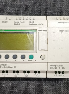 施耐德模拟量扩展模块控制器SR3 B101BD，SR3XT4 备件/咨询