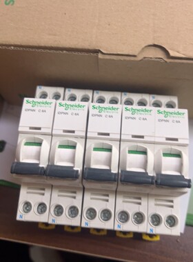 施耐德空开IDPNN C6A 6KA 订货号A9P18606 备件/咨询