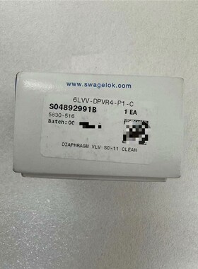 世伟洛克 Swagelok  6LVV-DPVR4-P1-C 备件/咨询