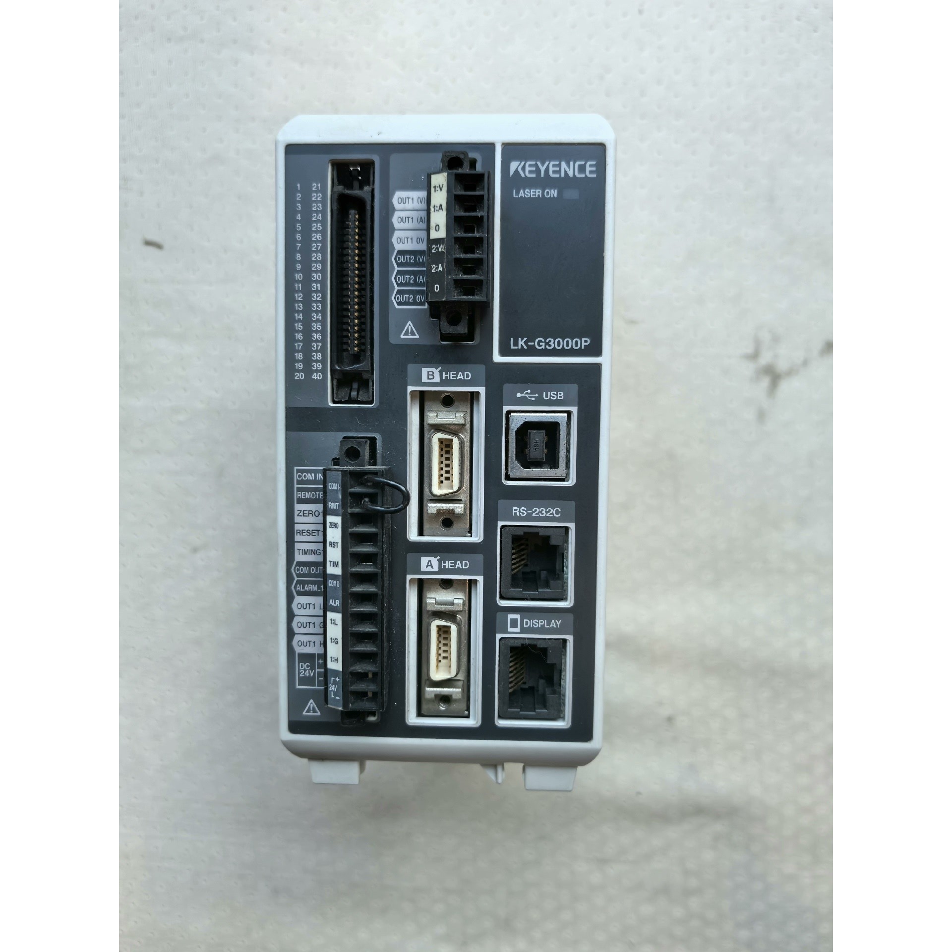 基恩士LK-G3000P完好实物拍摄 备件/咨询