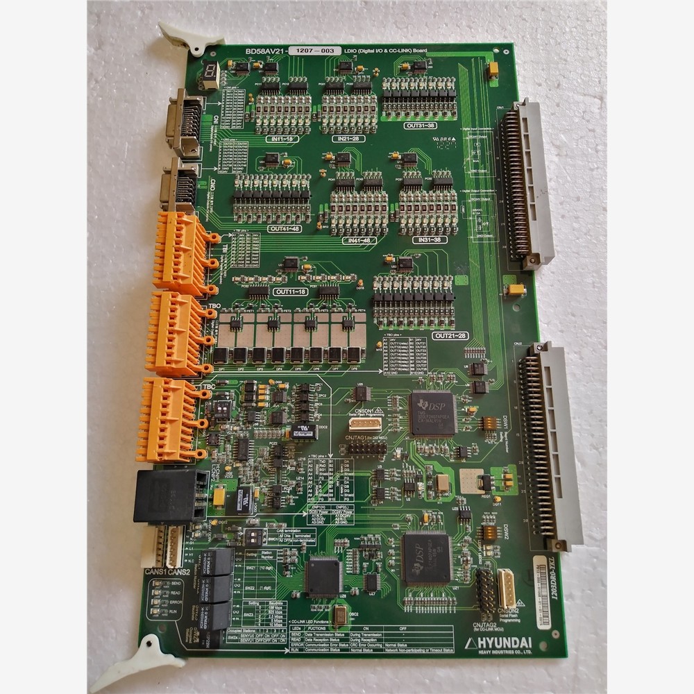HYUNDAI现代机器人主板 BD58AV21 ，机器升级撤 维修/咨询