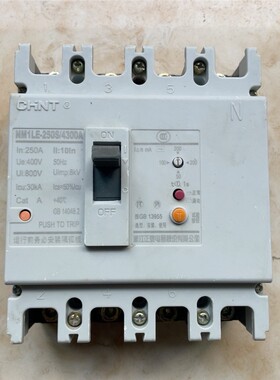 4P250安漏电断路器 NM1LE-250S/4300A 备件/咨询