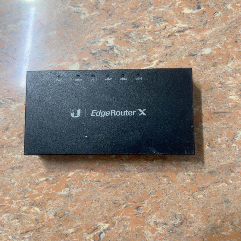 UBNT er-x路由器 功能正常成色如图送 维修/咨询