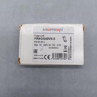 咨询 备件 MERSEN熔断器 FR8GG40V0.5