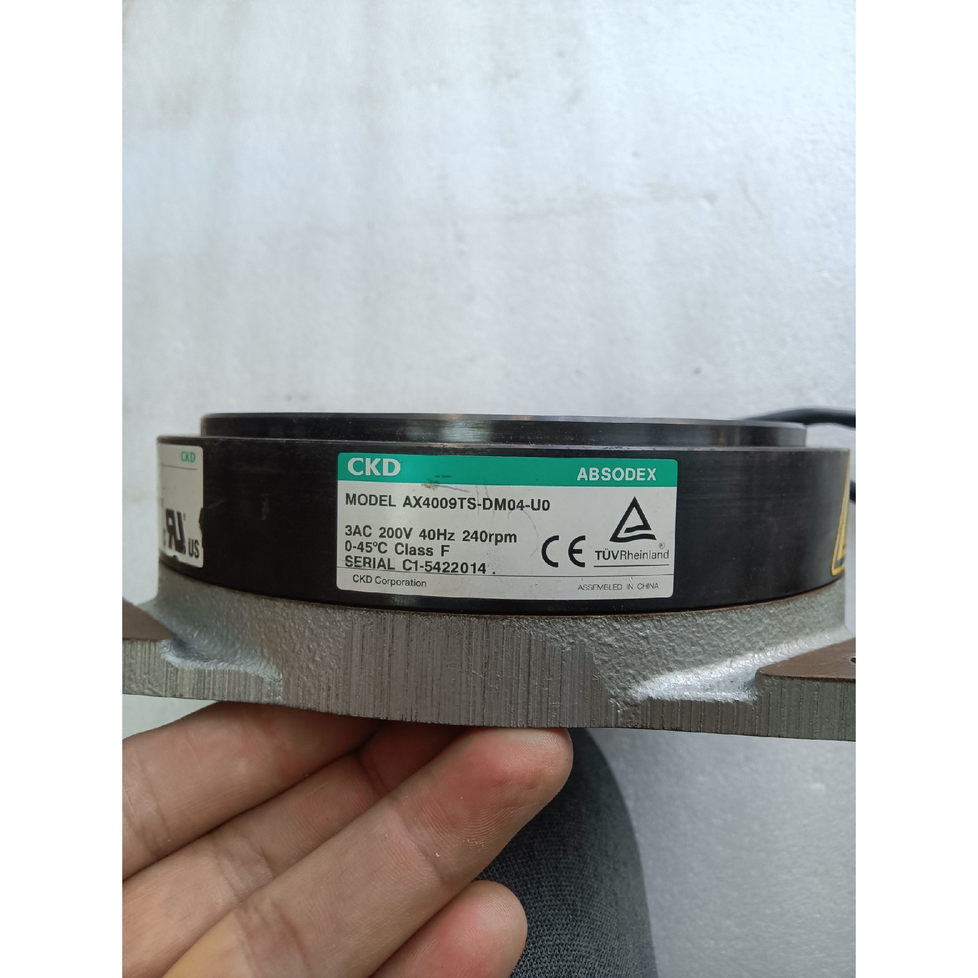 原装CKD 转盘 新dd马达ax4009TS-D 备件/咨询