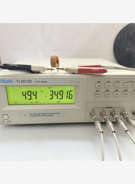 常州同惠TL2812D LCR数字电桥、带夹子和电源线、到手 维修/咨询
