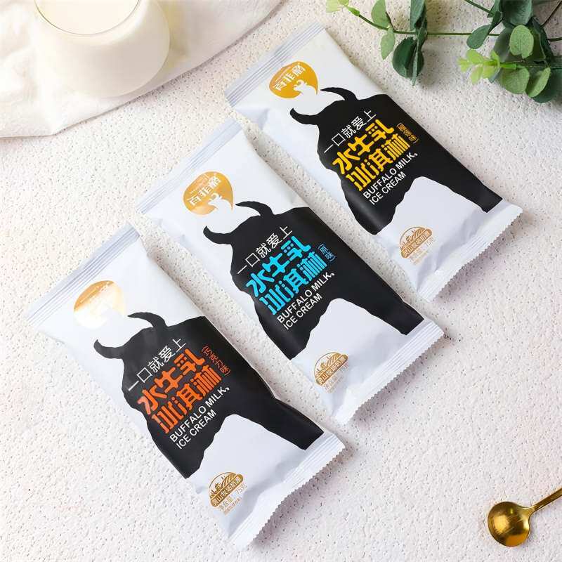 百菲酪水牛乳冰淇淋 原味巧克力榴莲多口味雪糕组合装棒冰下午茶