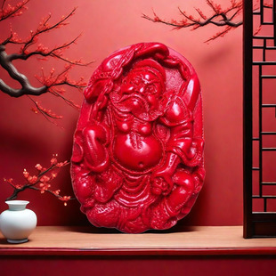 朱砂钟馗吊坠本年随身红钟馗防压床夜路哭害怕佩戴男女挂件