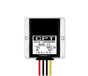 12V转48V1A2A3.5A升压电源模块12V24V升48V DC-DC车载改装转换器