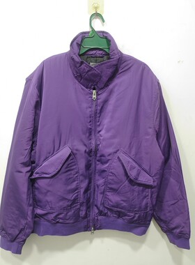 亏本清货外贸秋冬加肥加大码男装潮流时尚休闲棉衣紫色棉服外套