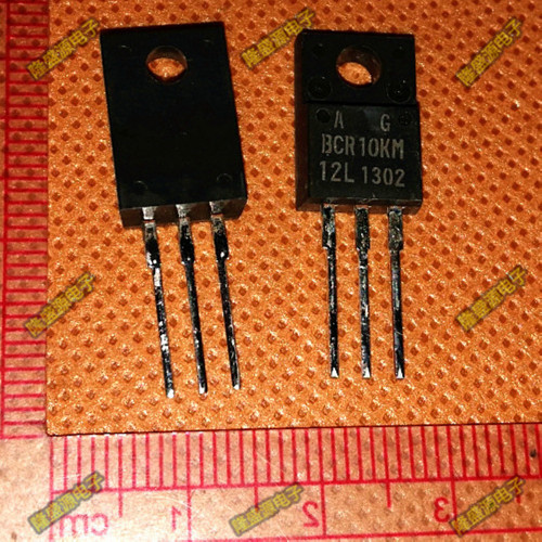 全新进口双向可控硅  BCR10KM-12L  BCR5KM-12L TO-220F 三极管