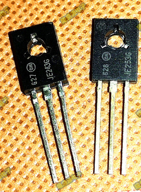 MJE253G+MJE243G TO-126 JE253G+JE243G 对管 三极管 1对