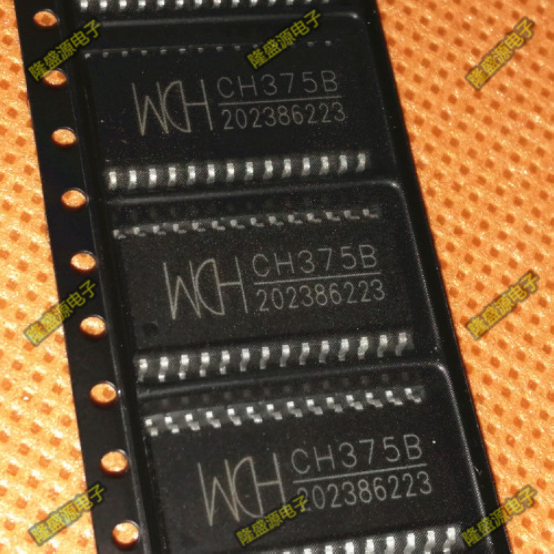 CH375B  SOP-28 USB总线通用接口芯片 专业配单 全新原装 直拍