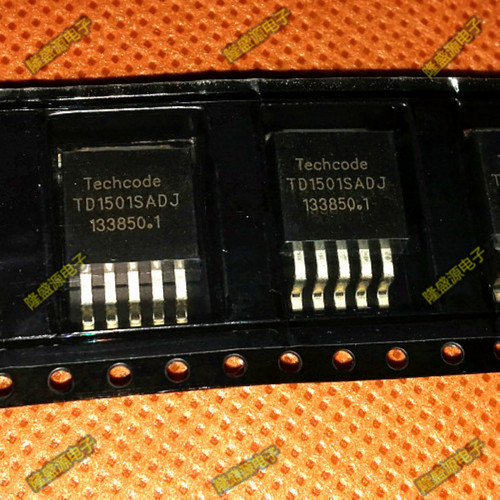 三极管 TD1501SADJ TECHCODE TO-263-5 专业配单 全新原装 直拍
