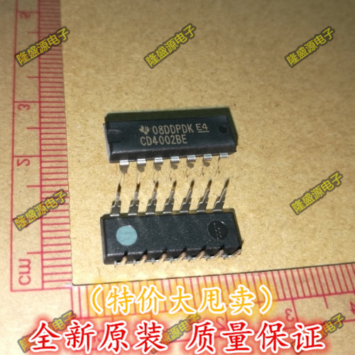 CD4002BE  DIP-14 进口正品 全新原装  促销 直拍