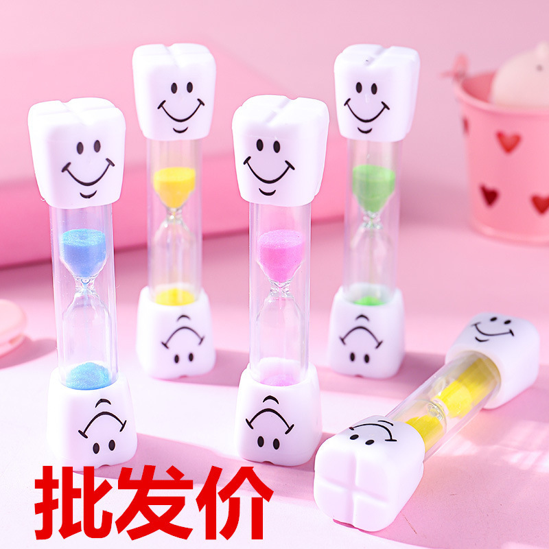 笑脸沙漏儿童刷牙三分钟沙漏2 3分钟计时器学生日礼物学习计时器