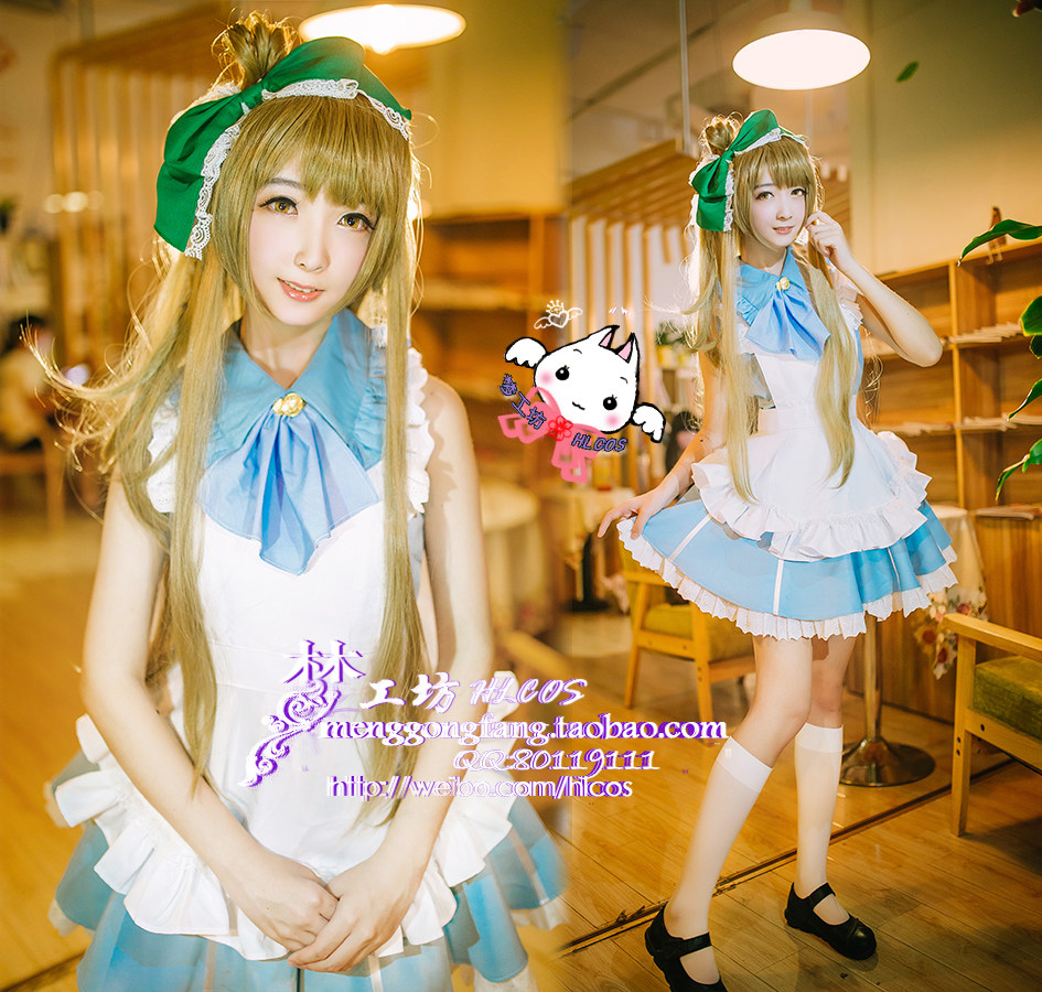 〖梦工坊〗LOVE LIVE！ 南小鸟 拉布拉多夜 女仆装cosplay 现货