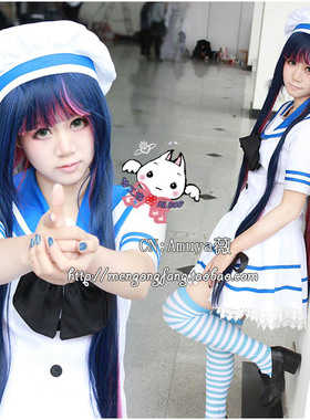 梦工坊 吊带袜天使 Stocking S妹 水手服 cosplay服装