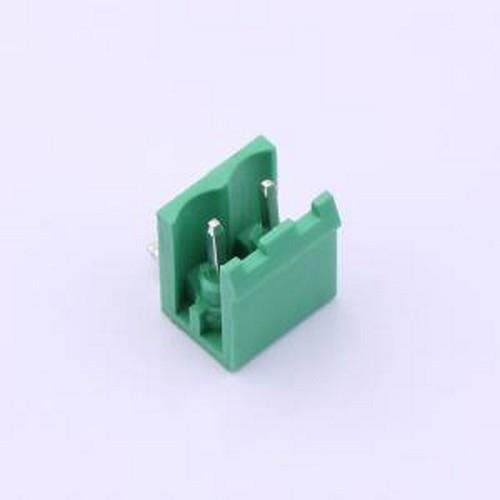 MX2EDGR-5.08-02P-GN01-Cu-A 插拔式接线端子 5.08mm 1x2P 排数:1