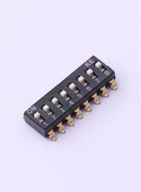 DSIC08LSGER 拨码开关 2.54mm 8位贴片高柄拨码开关卷装 SMD-16P,