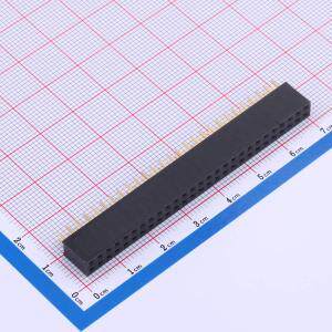 X6521FV-2x27-C85D32 排母 间距:2.54mm 2x27P 直插 原装现货