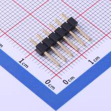 KH-A2541WV-6P 排针 2.54mm 1x6P 直插 方针 原装现货