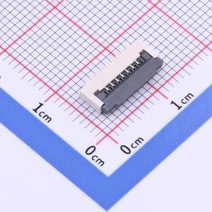 X10A20L07T FFC/FPC连接器 间距:1mm P数:7P 翻盖式 下接 原装现