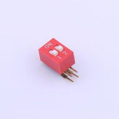 KH-BM2.54-2P-W 拨码开关 KH-BM2.54-2P-W 插件 原装现货